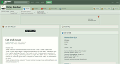 Desktop Screenshot of honey-bun-bun.deviantart.com