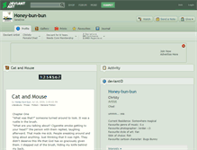 Tablet Screenshot of honey-bun-bun.deviantart.com