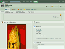 Tablet Screenshot of fidothedog.deviantart.com