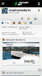 Mobile Screenshot of creativemedia-tn.deviantart.com