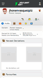 Mobile Screenshot of jhonenvasquezplz.deviantart.com