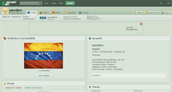Desktop Screenshot of paundpro.deviantart.com