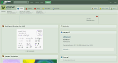Desktop Screenshot of elmerucr.deviantart.com