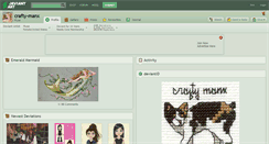 Desktop Screenshot of crafty-manx.deviantart.com