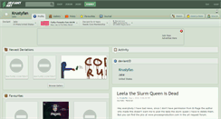 Desktop Screenshot of krustyfan.deviantart.com