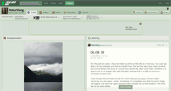 Desktop Screenshot of naturklang.deviantart.com