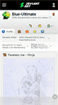 Mobile Screenshot of blue-ultimate.deviantart.com