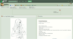 Desktop Screenshot of ginjirou.deviantart.com