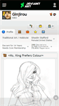 Mobile Screenshot of ginjirou.deviantart.com
