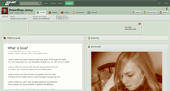 Desktop Screenshot of poisonrose-jenny.deviantart.com