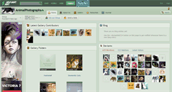 Desktop Screenshot of animalphotographs.deviantart.com