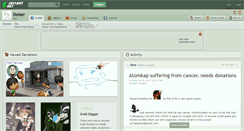 Desktop Screenshot of deiser.deviantart.com