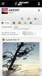 Mobile Screenshot of mh5397.deviantart.com