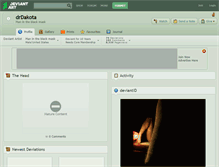 Tablet Screenshot of drdakota.deviantart.com
