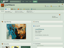 Tablet Screenshot of cursefropurse.deviantart.com