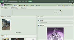 Desktop Screenshot of energyzero77.deviantart.com