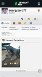Mobile Screenshot of energyzero77.deviantart.com