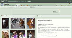 Desktop Screenshot of monelisa.deviantart.com