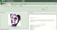 Desktop Screenshot of nphyx.deviantart.com