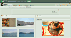 Desktop Screenshot of lettes.deviantart.com