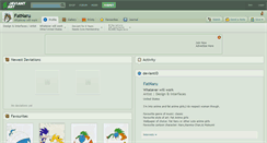 Desktop Screenshot of fatnaru.deviantart.com