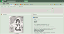 Desktop Screenshot of lady-gemini.deviantart.com