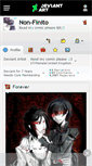 Mobile Screenshot of non-finito.deviantart.com