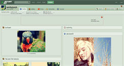 Desktop Screenshot of emilylynch.deviantart.com
