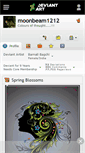 Mobile Screenshot of moonbeam1212.deviantart.com