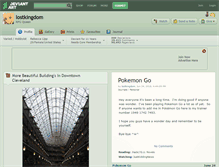 Tablet Screenshot of lostkingdom.deviantart.com