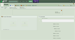 Desktop Screenshot of miryam.deviantart.com
