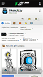 Mobile Screenshot of irkenlizzy.deviantart.com