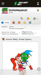 Mobile Screenshot of izumomayasuzi.deviantart.com