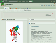 Tablet Screenshot of izumomayasuzi.deviantart.com