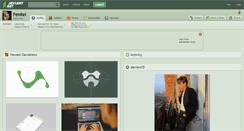Desktop Screenshot of fenitel.deviantart.com