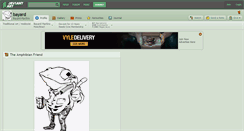 Desktop Screenshot of bayard.deviantart.com
