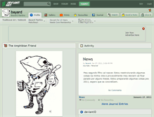 Tablet Screenshot of bayard.deviantart.com