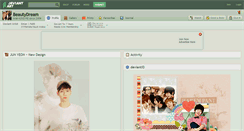 Desktop Screenshot of beautydream.deviantart.com
