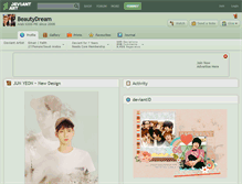 Tablet Screenshot of beautydream.deviantart.com