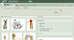 Desktop Screenshot of gun-chan.deviantart.com