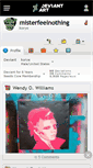 Mobile Screenshot of misterfeelnothing.deviantart.com