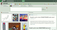 Desktop Screenshot of marklungo.deviantart.com