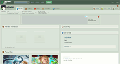 Desktop Screenshot of acbaker.deviantart.com