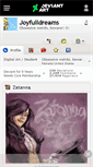 Mobile Screenshot of joyfulldreams.deviantart.com
