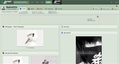 Desktop Screenshot of byakushirie.deviantart.com