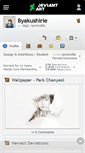 Mobile Screenshot of byakushirie.deviantart.com