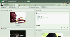 Desktop Screenshot of bellchild.deviantart.com