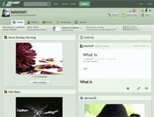Tablet Screenshot of bellchild.deviantart.com