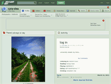 Tablet Screenshot of cyra-olea.deviantart.com
