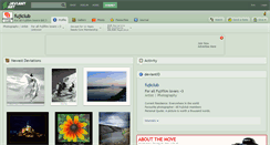 Desktop Screenshot of fujiclub.deviantart.com